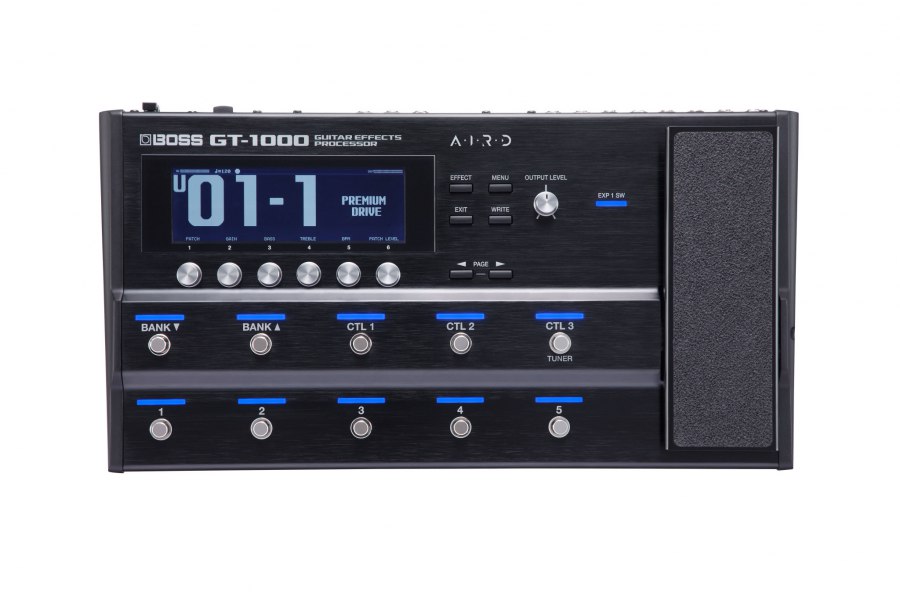 Boss presenta GT-1000 Guitar Effects Processor
